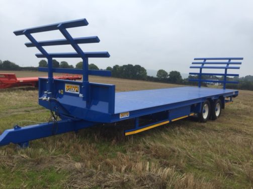 new Smyth bale trailer